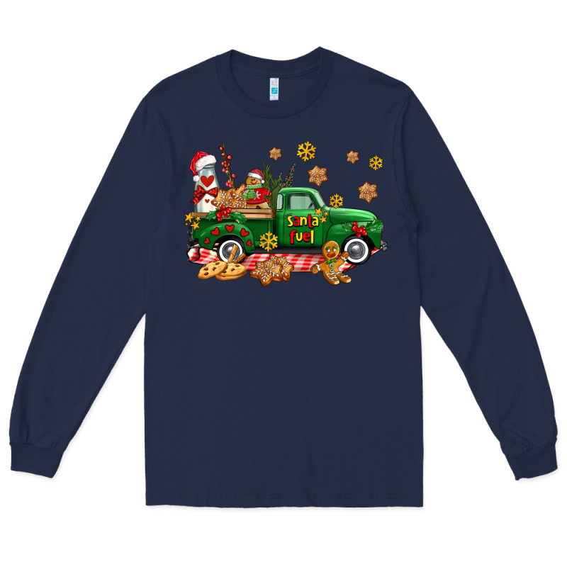 Santa Fuel   Cookies Truck Long Sleeve Tee by AdoDesignShop | Teevron