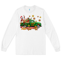 White santa fuel   cookies truck Long Sleeve Tee - AdoDesignShop