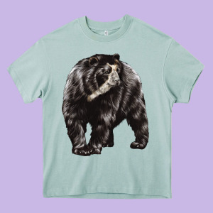Spectacled Bear Heavy Core Tee Designed By Lillyallendesigns