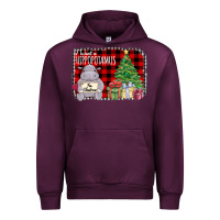 Mauve Wine I Want Hippopotamus For Christmas Urban Hoodie - Bettercallsaul