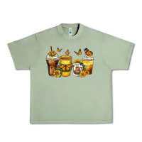 Oil Green butterfly coffee cups Urban Heavy Tee - Zillion Design Studio