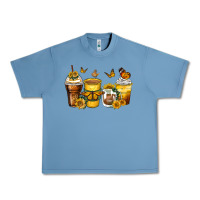 Pebble Blue butterfly coffee cups Urban Heavy Tee - Zillion Design Studio