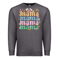Charcoal Heather easter mama Premium Sweatshirt - MaliasSmallBusiness