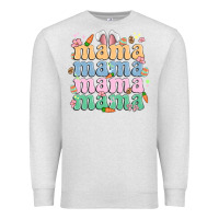 Oatmeal Heather easter mama Premium Sweatshirt - MaliasSmallBusiness