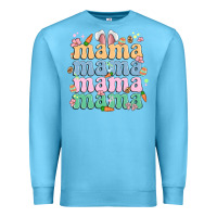 Ocean Blue easter mama Premium Sweatshirt - MaliasSmallBusiness