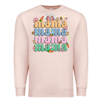 Pale Pink easter mama Premium Sweatshirt - MaliasSmallBusiness