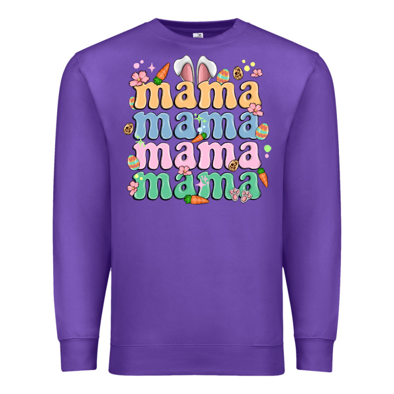 Easter Mama Premium Sweatshirt by MaliasSmallBusiness | Teevron