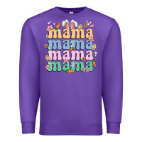 Purple easter mama Premium Sweatshirt - MaliasSmallBusiness