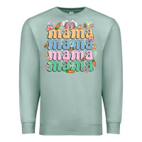 Seafoam easter mama Premium Sweatshirt - MaliasSmallBusiness