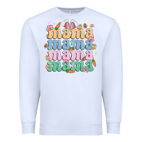 White easter mama Premium Sweatshirt - MaliasSmallBusiness
