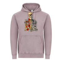 Vintage Zinc inhale peace exhale chaos Vintage Hoodie - RanaPortraitStore