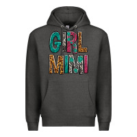 Charcoal Heather Girl Mimi Premium Hoodie - BundleAndBundleShop
