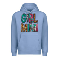 Colony Blue Girl Mimi Premium Hoodie - BundleAndBundleShop