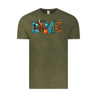 Vintage Olive love thanksgivings turkey Vintage Tee - RanaPortraitStore