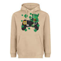 Mushroom video game st patricks day Heavyweight Hoodie - MaliasSmallBusiness