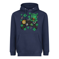 Navy video game st patricks day Heavyweight Hoodie - MaliasSmallBusiness