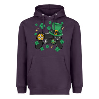 Plum video game st patricks day Heavyweight Hoodie - MaliasSmallBusiness