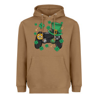 Toasted Coconut video game st patricks day Heavyweight Hoodie - MaliasSmallBusiness