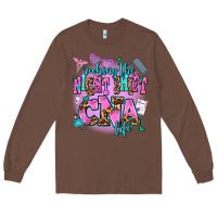 Chestnut rocking the night shift cna life Long Sleeve Tee - AdoDesignShop