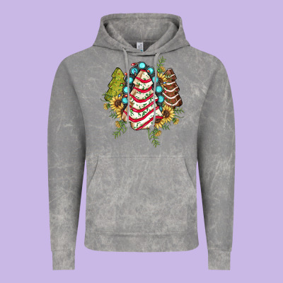Little Debbie Tree Cakes Sunflower Gemstone Vintage Hoodie Designed By Jahusdesignshop
