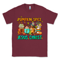 Burgundy pumpkin spıce jesus christ coffee cups Classic Tee - AdoDesignShop