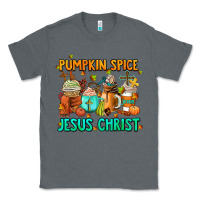 Charcoal Heather pumpkin spıce jesus christ coffee cups Classic Tee - AdoDesignShop