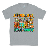 Heather Grey pumpkin spıce jesus christ coffee cups Classic Tee - AdoDesignShop