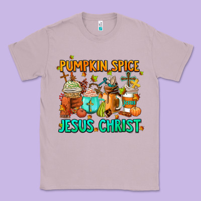 Pumpkin Spıce Jesus Christ Coffee Cups Classic Tee Designed By Adodesignshop
