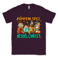 Plum pumpkin spıce jesus christ coffee cups Classic Tee - AdoDesignShop