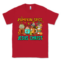 Red pumpkin spıce jesus christ coffee cups Classic Tee - AdoDesignShop