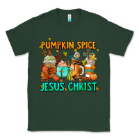 Sports Green pumpkin spıce jesus christ coffee cups Classic Tee - AdoDesignShop