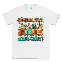 White pumpkin spıce jesus christ coffee cups Classic Tee - AdoDesignShop