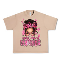 Burro brest cancer warrior afro messy bun Urban Heavy Tee - texasbilliewilder