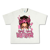Pistachio brest cancer warrior afro messy bun Urban Heavy Tee - texasbilliewilder