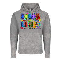 Cloud Rock color outside the lines autism awareness Vintage Hoodie - Zillion Design Studio