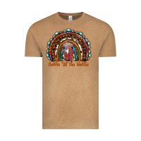 Gobble Till You Wobble Thanksgiving Rainbow Vintage Tee | Teevron