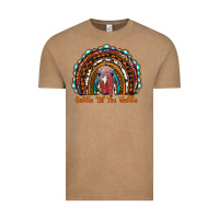 Vintage Coffee gobble till you wobble thanksgiving rainbow Vintage Tee - RanaPortraitStore