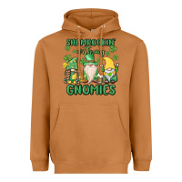 Meerkat shamrock with my gnomies Heavyweight Hoodie - MaliasSmallBusiness