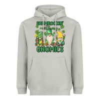 Moon Dust shamrock with my gnomies Heavyweight Hoodie - MaliasSmallBusiness