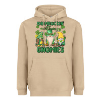 Mushroom shamrock with my gnomies Heavyweight Hoodie - MaliasSmallBusiness