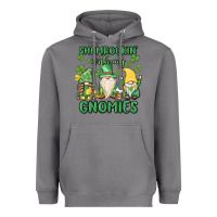 Storm shamrock with my gnomies Heavyweight Hoodie - MaliasSmallBusiness