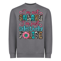 Storm i m not snarky i m just selectively polite Heavyweight Sweatshirt - Zillion Design Studio