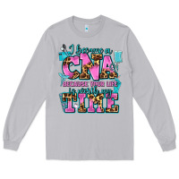 Moon Dust i became a cna because your life is worth my time Long Sleeve Tee - AdoDesignShop