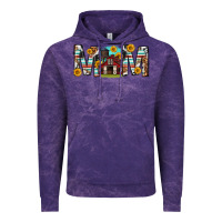 Cloud Purple barn mom western mother s day Vintage Hoodie - texasbilliewilder