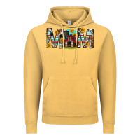 Vintage Mustard barn mom western mother s day Vintage Hoodie - texasbilliewilder