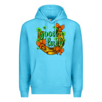 Ocean Blue St.Patrick's Good Luck Premium Hoodie - BundleAndBundleShop