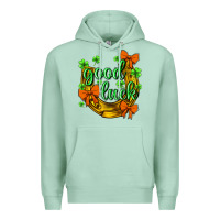 Seafoam St.Patrick's Good Luck Premium Hoodie - BundleAndBundleShop