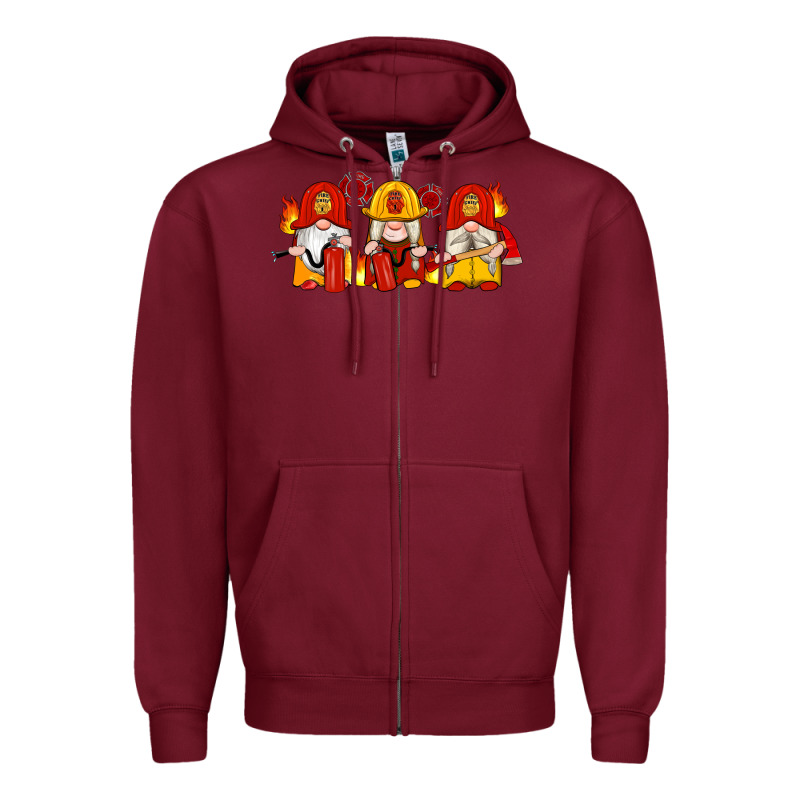 Firefighter Gnomes Zipper Hoodie by Artiststas | Teevron