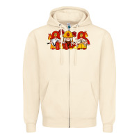 Sandshell firefighter gnomes Zipper Hoodie - Artiststas