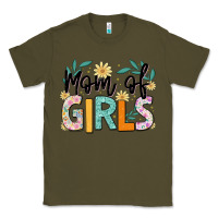 Army Green mom of girls Classic Tee - JahusDesignShop